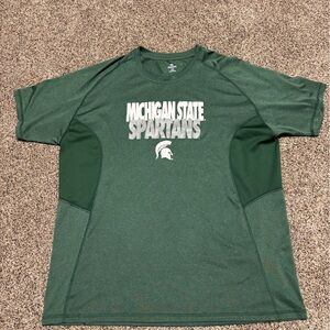 Men’s XL Green Michigan State Spartans Shirt
